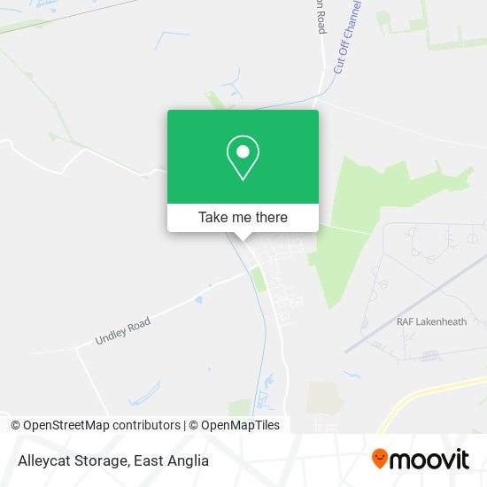 Alleycat Storage map