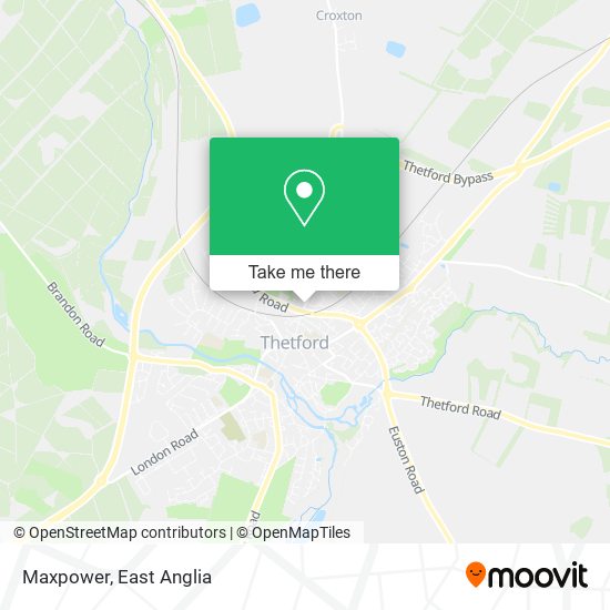 Maxpower map