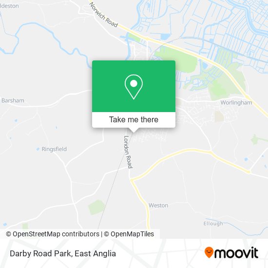 Darby Road Park map