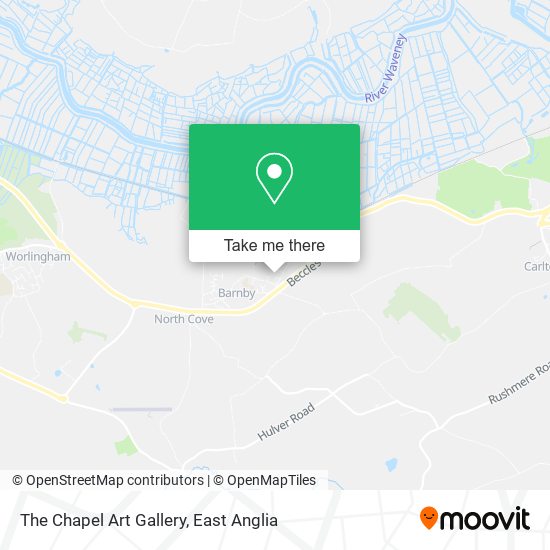 The Chapel Art Gallery map