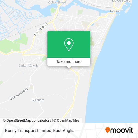 Bunny Transport Limited map