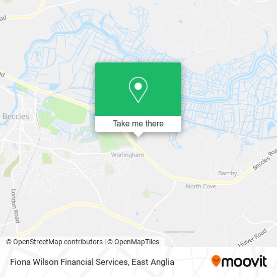 Fiona Wilson Financial Services map