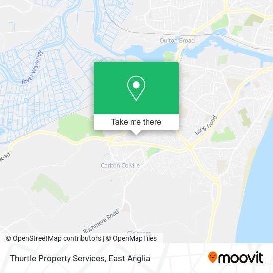 Thurtle Property Services map