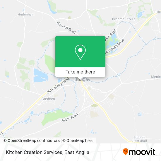 Kitchen Creation Services map