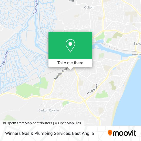 Winners Gas & Plumbing Services map