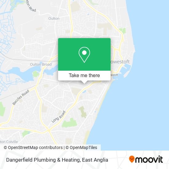 Dangerfield Plumbing & Heating map
