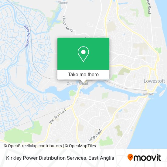 Kirkley Power Distribution Services map