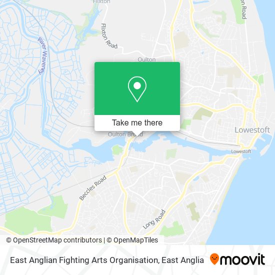 East Anglian Fighting Arts Organisation map