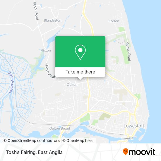 Tosh's Fairing map