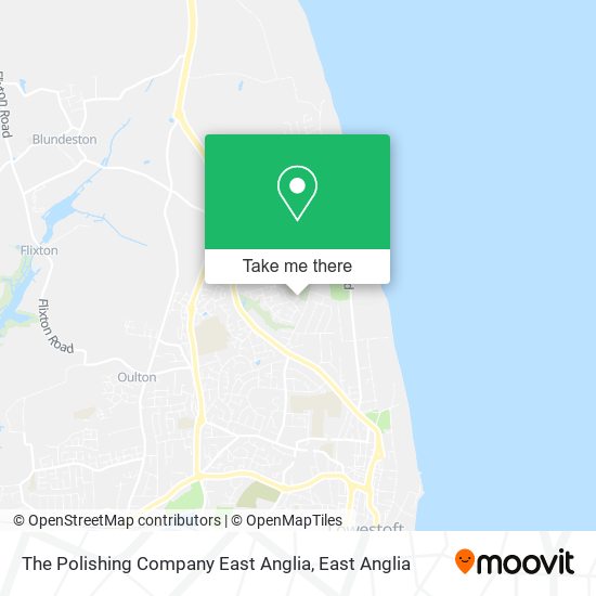 The Polishing Company East Anglia map