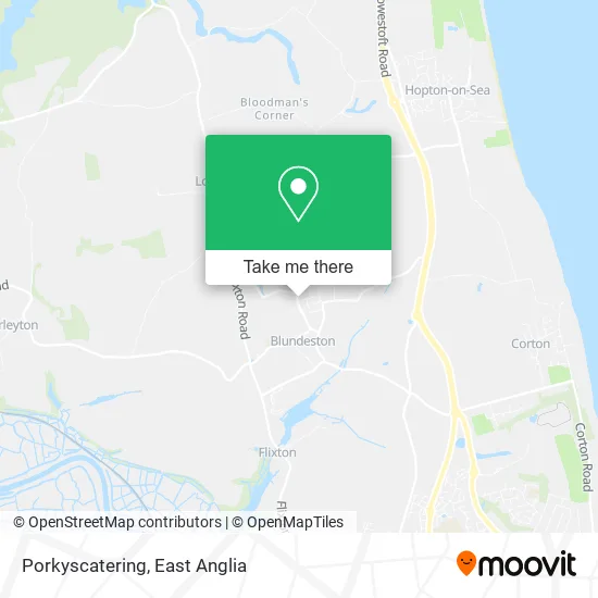 Porkyscatering map