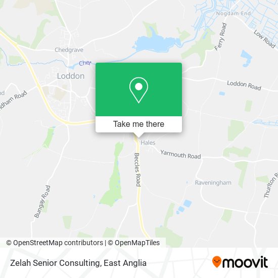 Zelah Senior Consulting map