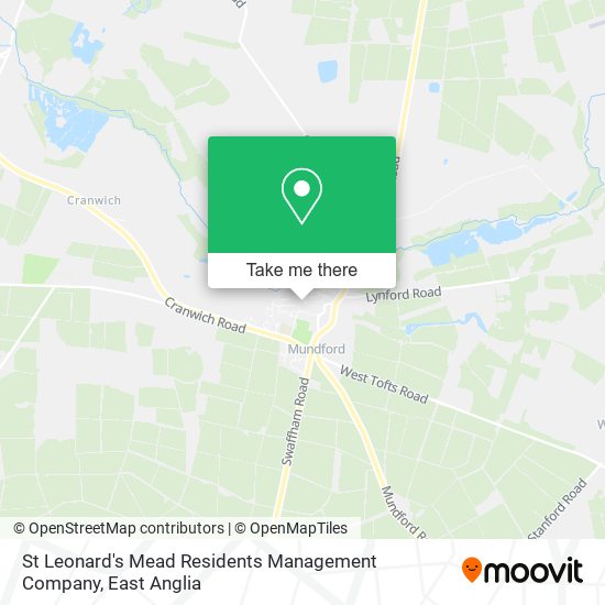 St Leonard's Mead Residents Management Company map