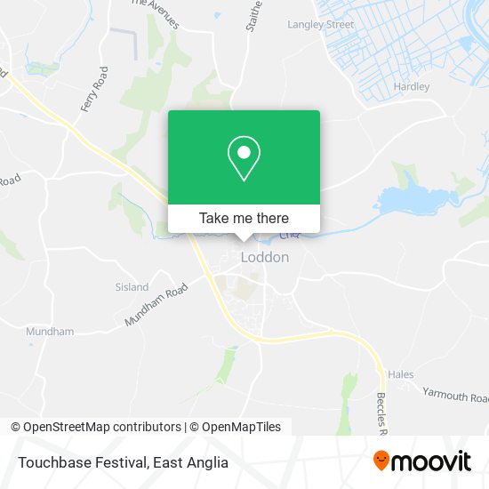 Touchbase Festival map