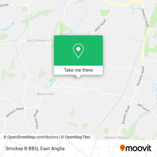 Smokey B BBQ map
