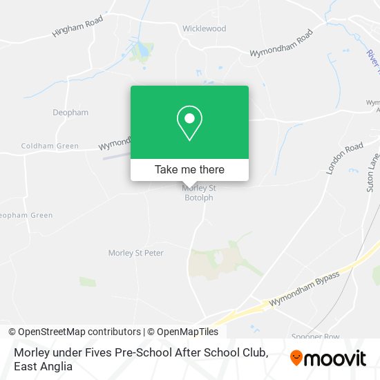 Morley under Fives Pre-School After School Club map