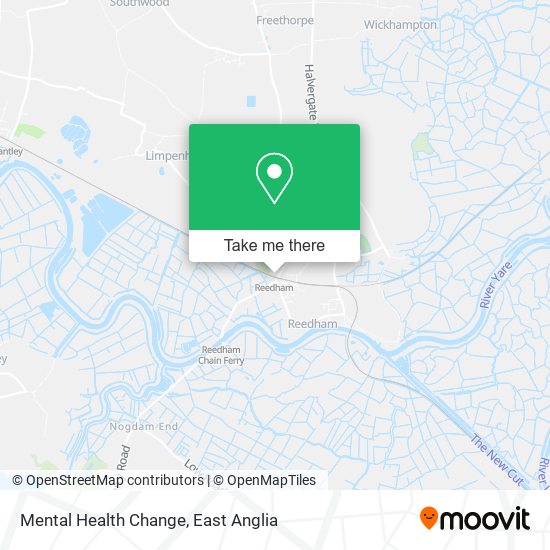 Mental Health Change map