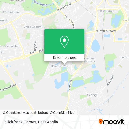 Mickfrank Homes map