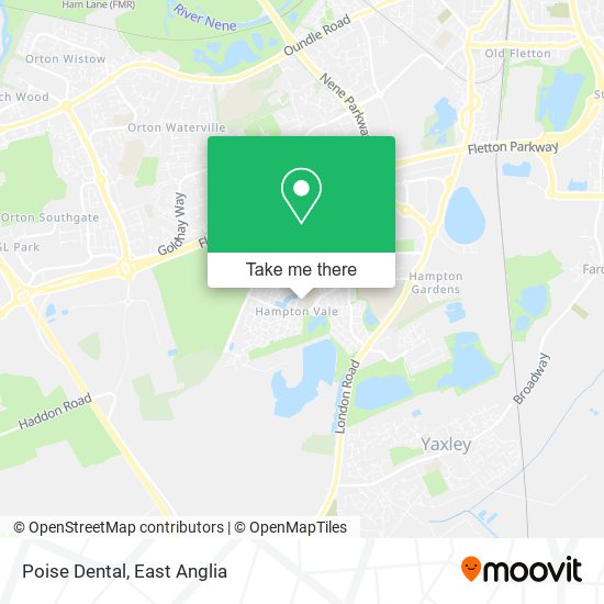 Poise Dental map