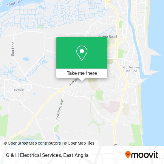 G & H Electrical Services map