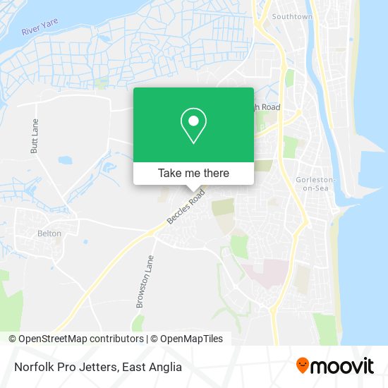 Norfolk Pro Jetters map