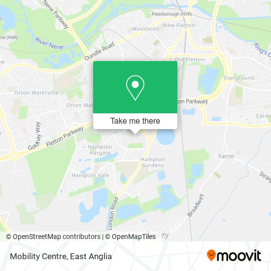 Mobility Centre map