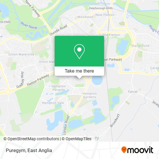 Puregym map