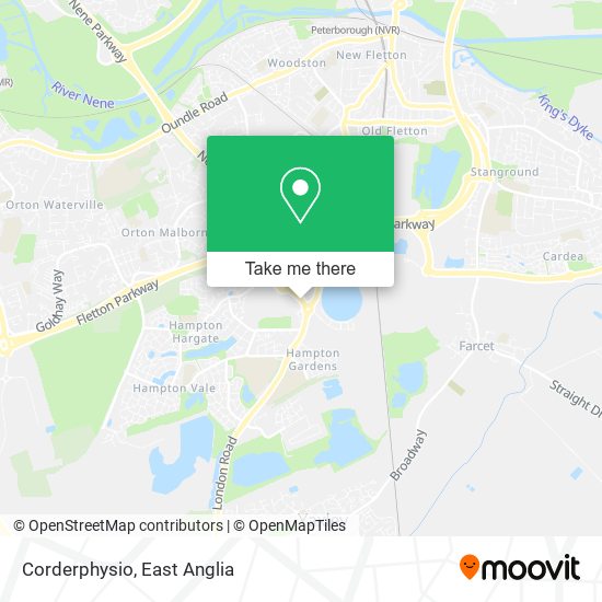 Corderphysio map