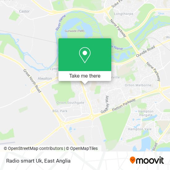 Radio smart Uk map