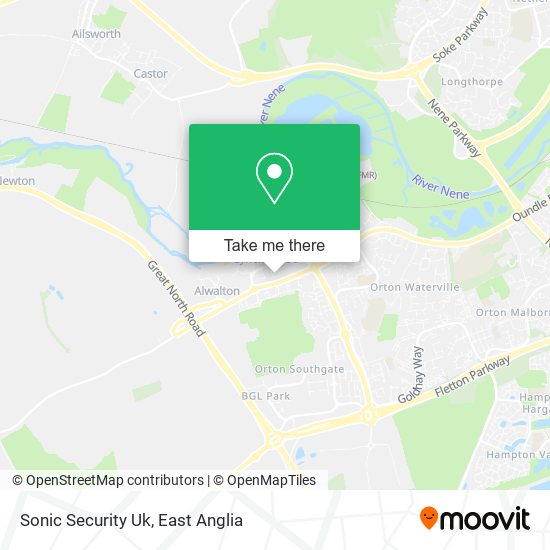 Sonic Security Uk map