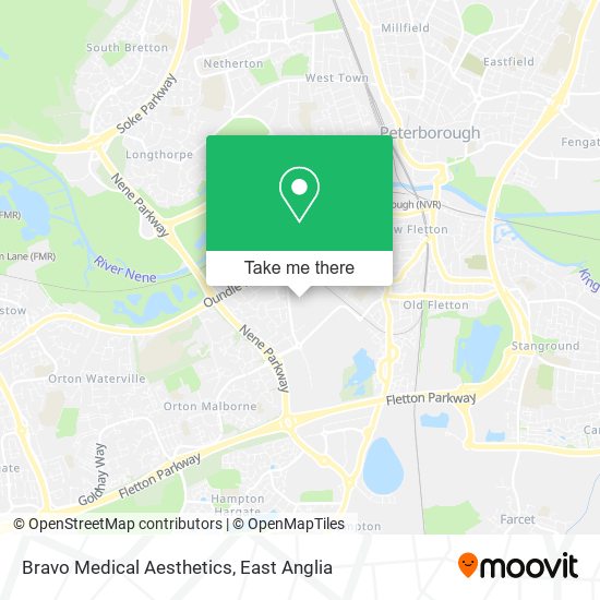 Bravo Medical Aesthetics map