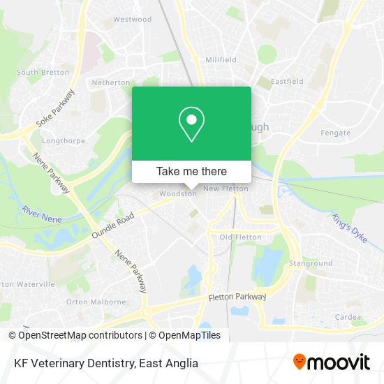 KF Veterinary Dentistry map