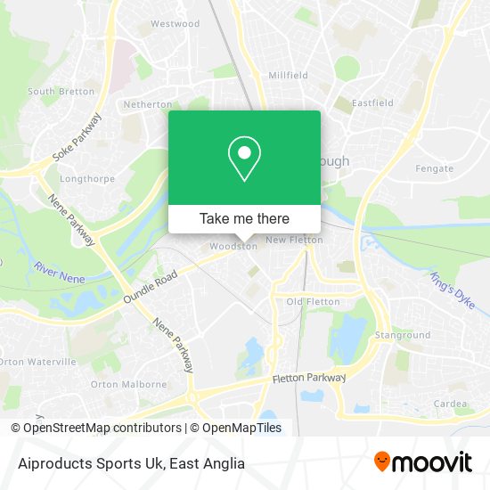 Aiproducts Sports Uk map