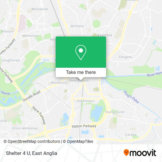Shelter 4 U map