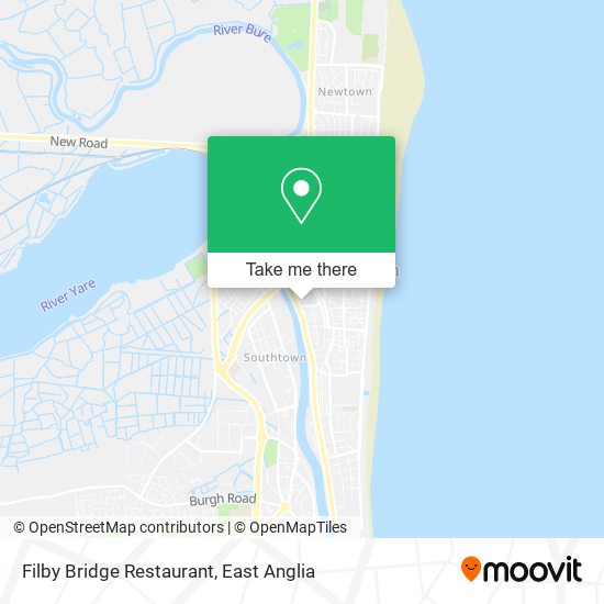 Filby Bridge Restaurant map