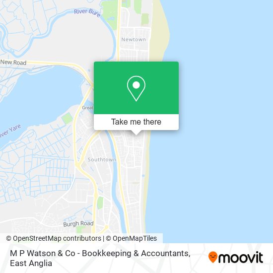 M P Watson & Co - Bookkeeping & Accountants map