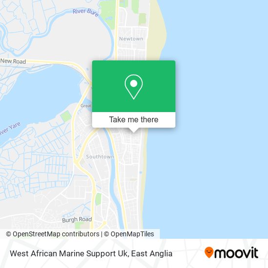 West African Marine Support Uk map