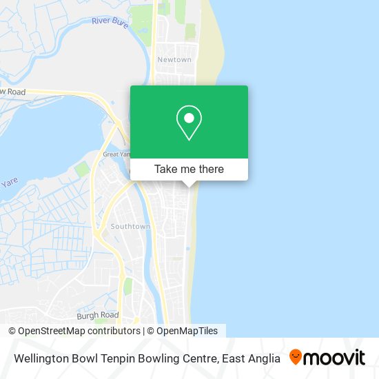 Wellington Bowl Tenpin Bowling Centre map