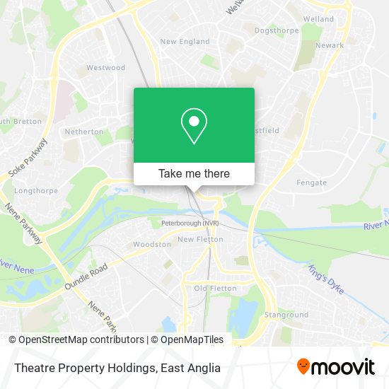 Theatre Property Holdings map