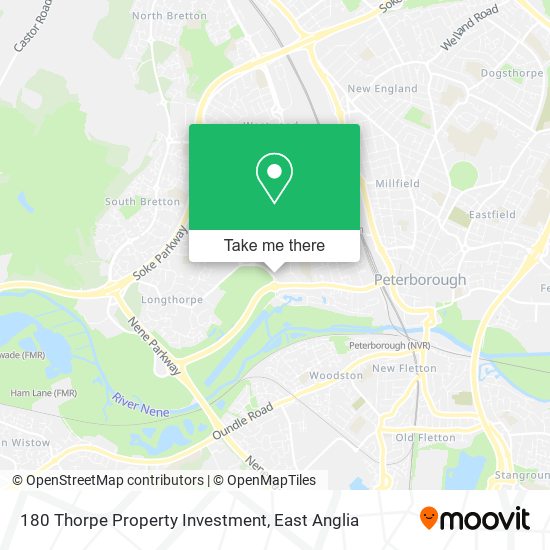 180 Thorpe Property Investment map