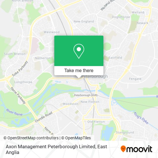 Axon Management Peterborough Limited map