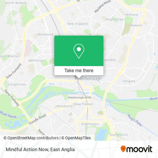 Mindful Action Now map