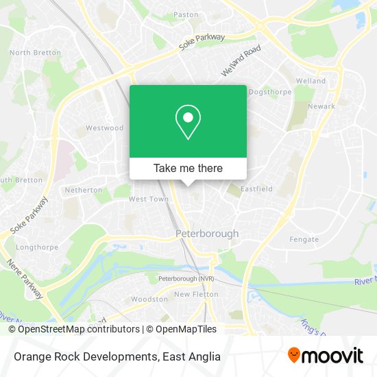 Orange Rock Developments map