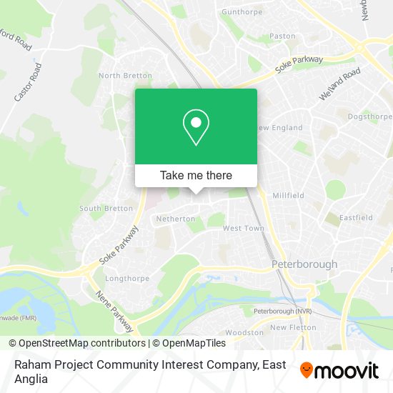 Raham Project Community Interest Company map