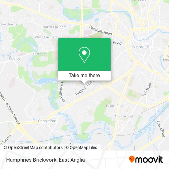 Humphries Brickwork map