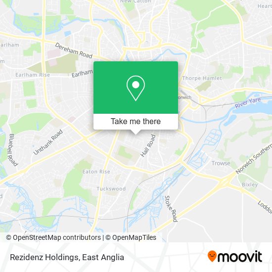 Rezidenz Holdings map