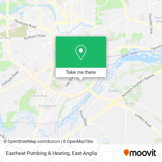 Eastheat Pumbing & Heating map
