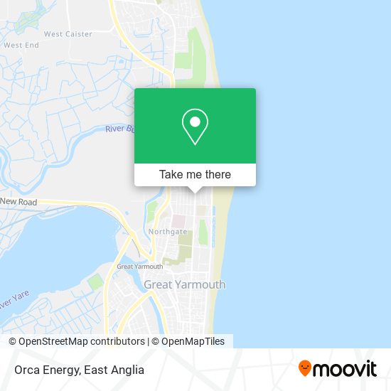 Orca Energy map