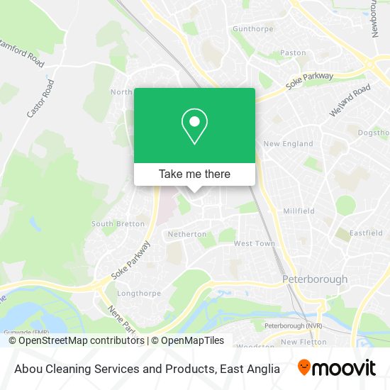 Abou Cleaning Services and Products map