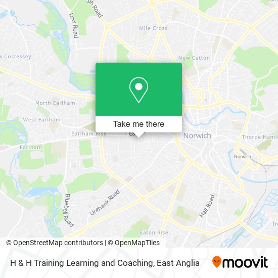 H & H Training Learning and Coaching map